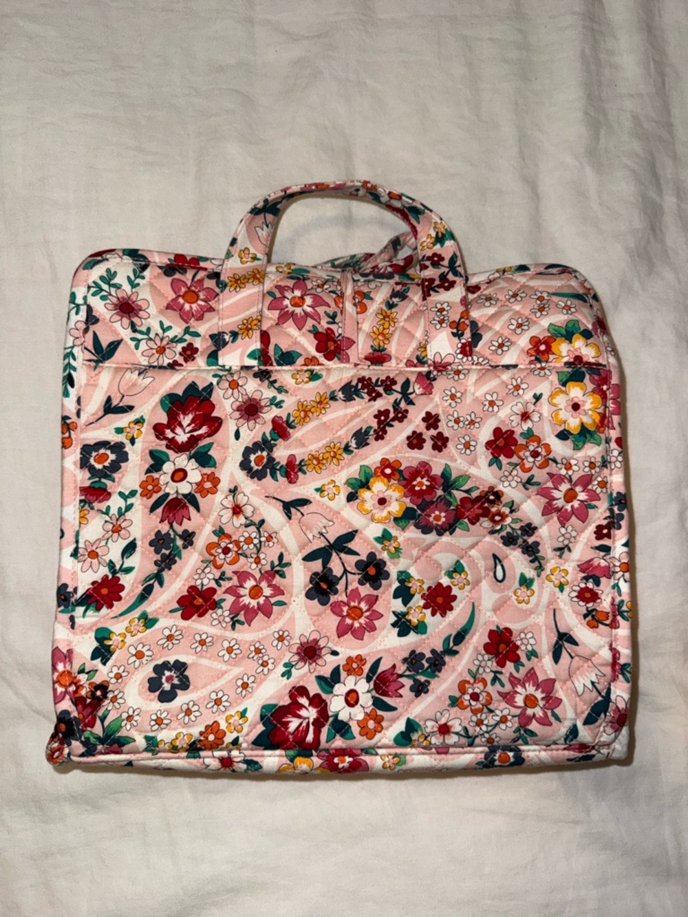Vera Bradley Prairie Paisley Hanging Toiletry Bag